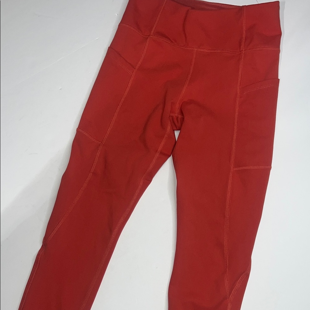 Jessica Simpson Active Coral Leggings size Small - Picture 4 of 8